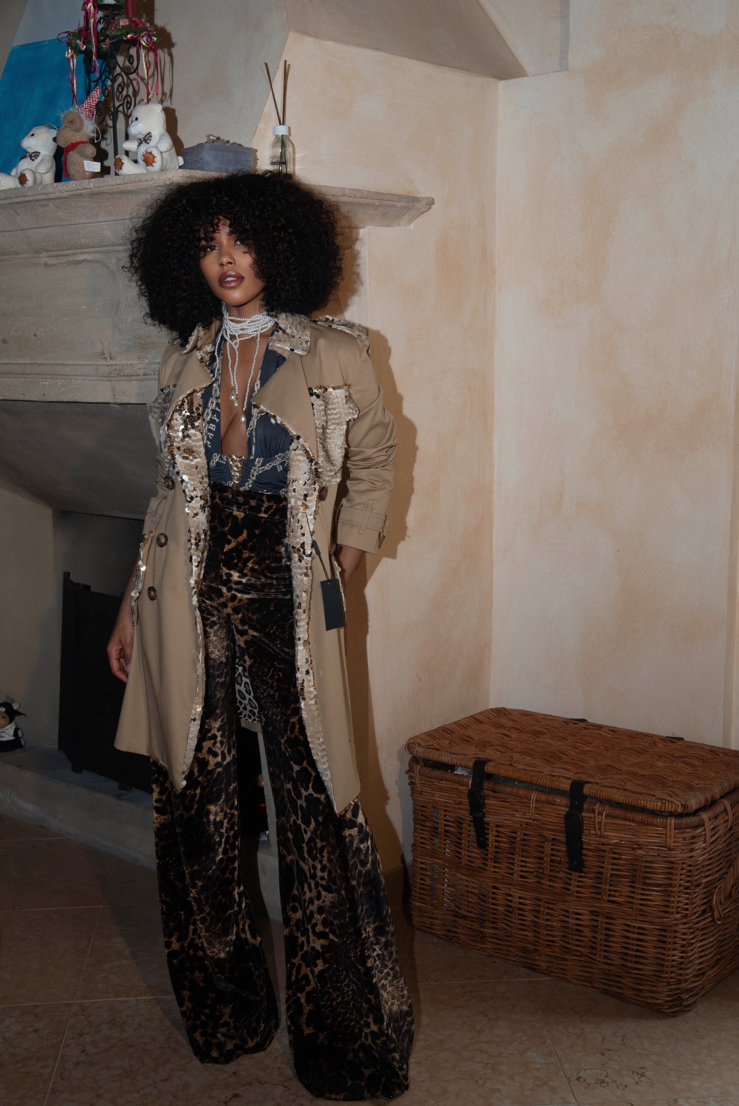 Pantaloni a palazzo