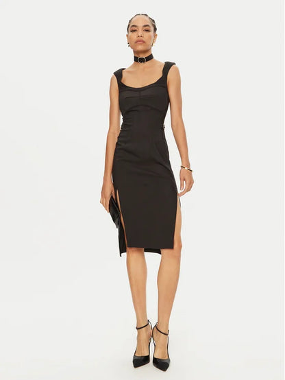 Abito da cocktail  babylon Nero Slim Fit