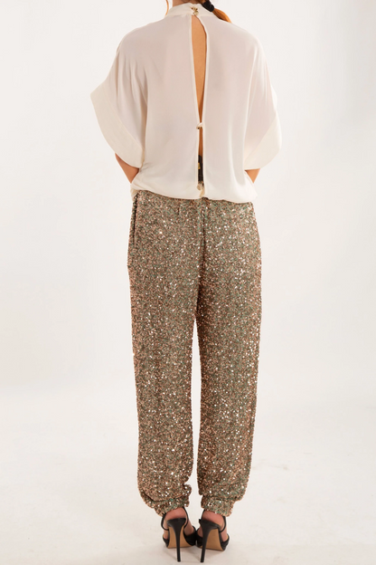 Paillettes pantaloni