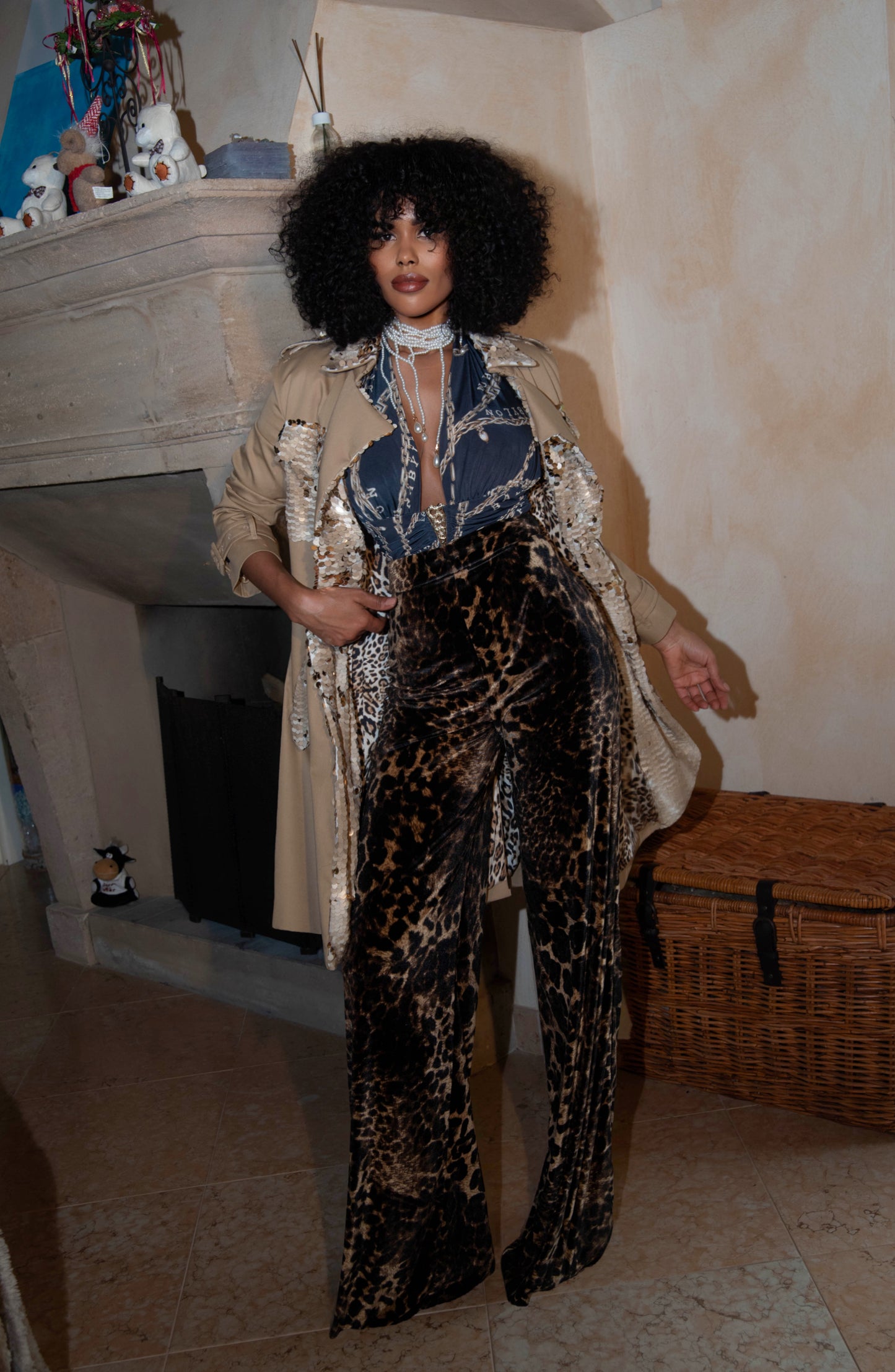 Pantaloni a palazzo